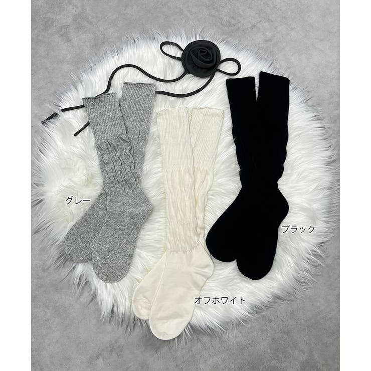 シャーリング ルーズソックス | ad thie | 詳細画像25 