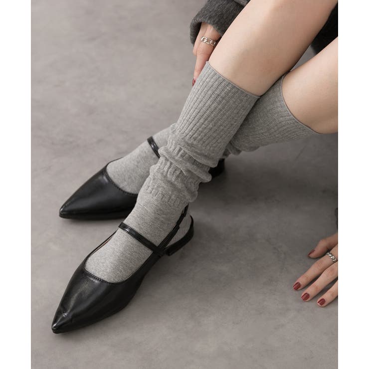 シャーリング ルーズソックス | ad thie | 詳細画像7 