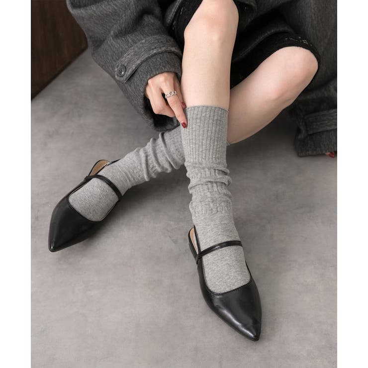 シャーリング ルーズソックス | ad thie | 詳細画像8 