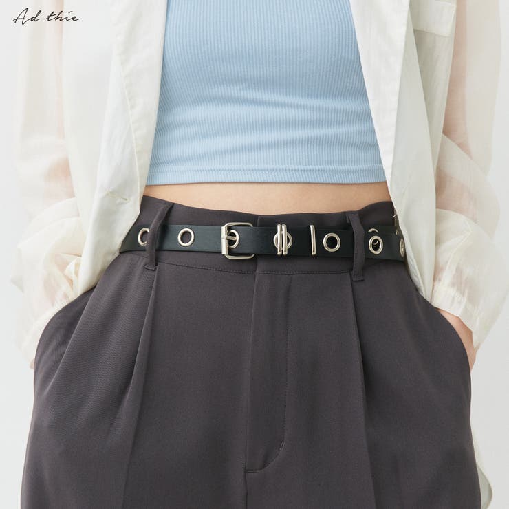 シングルピンハトメベルト | ad thie | 詳細画像1 