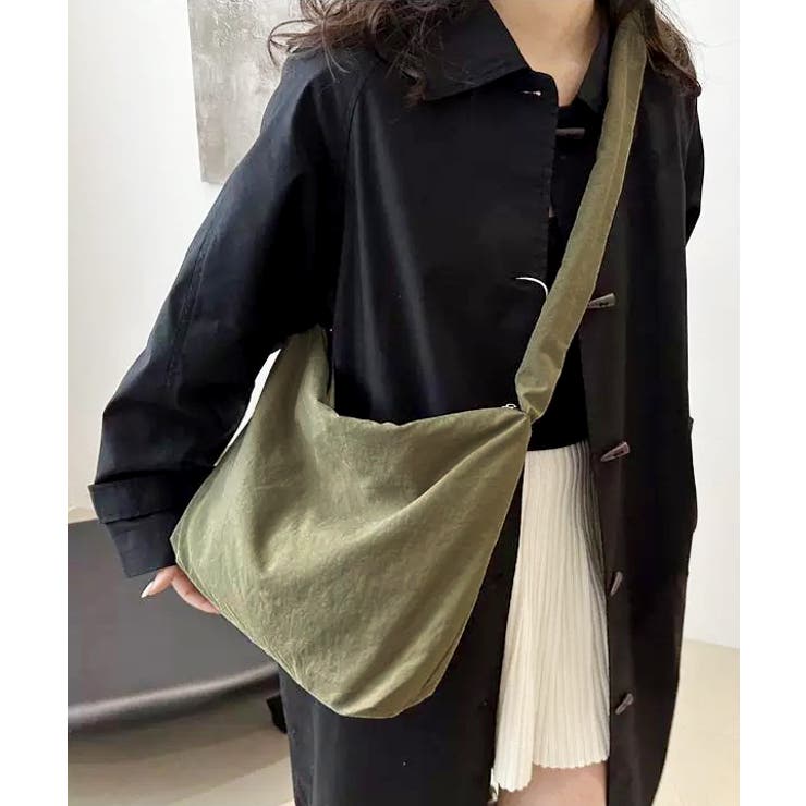 ギャザーストラップショルダーバッグ | ad thie | 詳細画像15 