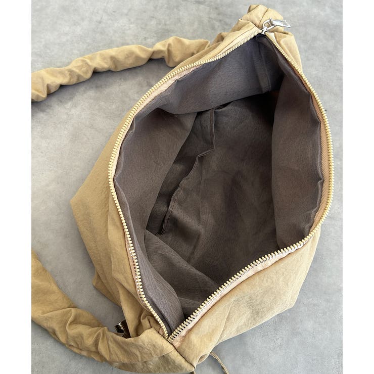 ギャザーストラップショルダーバッグ | ad thie | 詳細画像20 