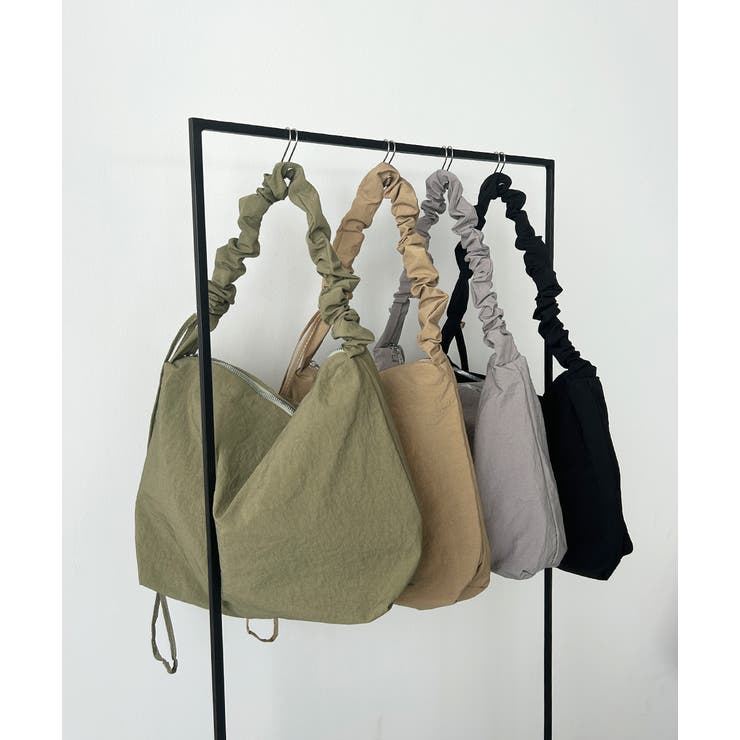 ギャザーストラップショルダーバッグ | ad thie | 詳細画像27 