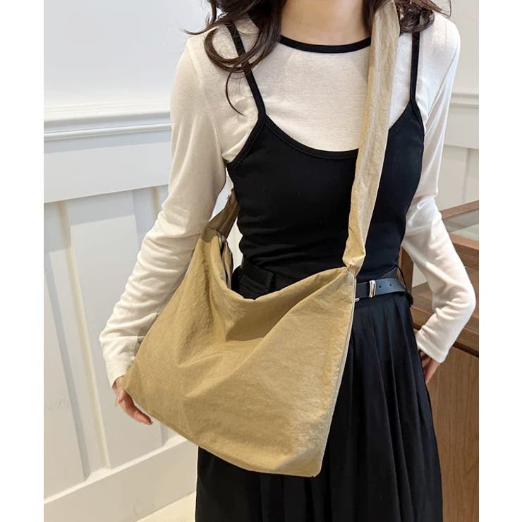 ギャザーストラップショルダーバッグ | ad thie | 詳細画像4 