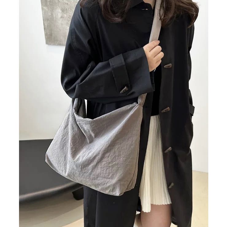 ギャザーストラップショルダーバッグ | ad thie | 詳細画像6 