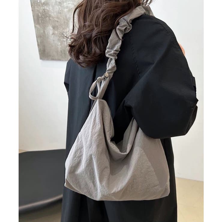 ギャザーストラップショルダーバッグ | ad thie | 詳細画像7 