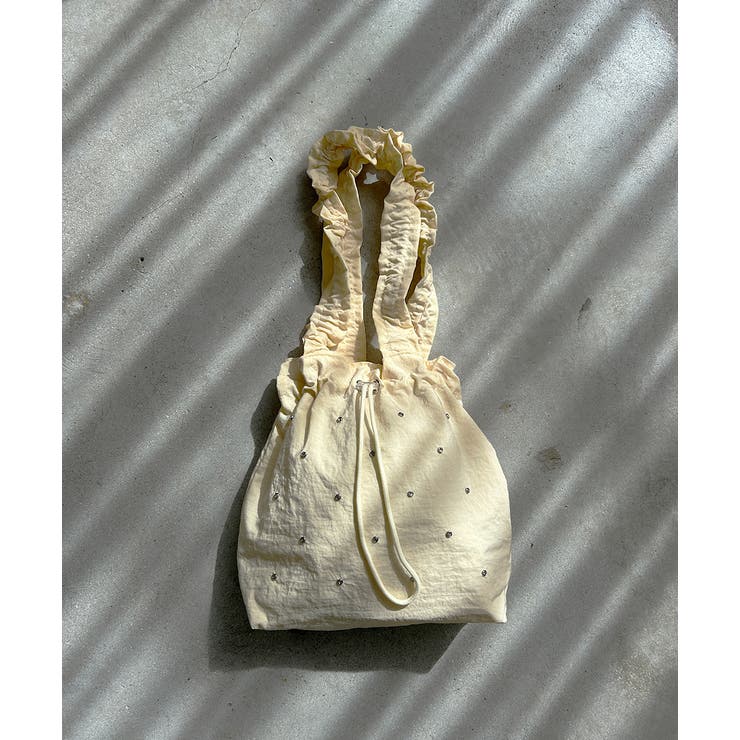 ギャザーハンドルビジュートートバッグ | ad thie | 詳細画像22 