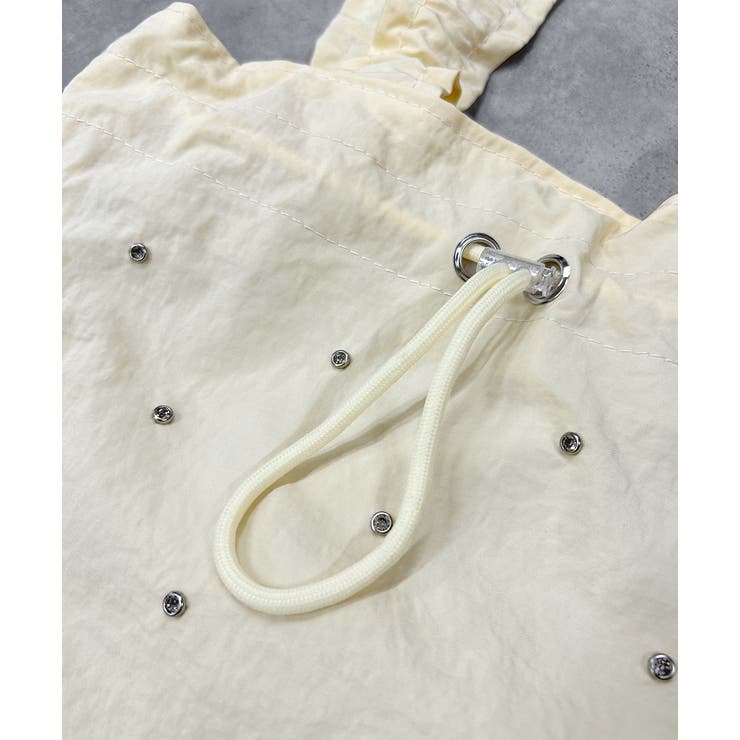 ギャザーハンドルビジュートートバッグ | ad thie | 詳細画像27 