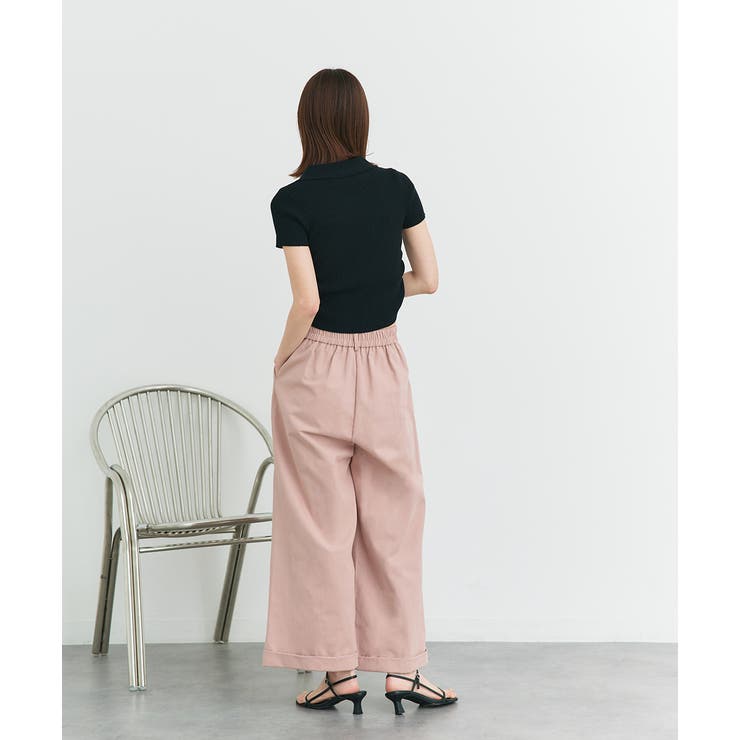 ami ピンク ワイドパンツ 新品タグ付き