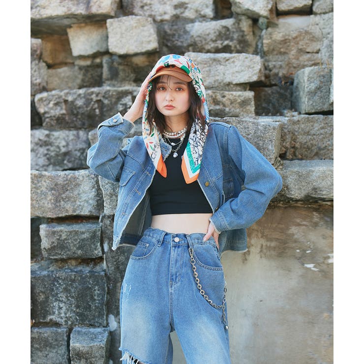 アメスリショート丈タンクトップ | ad thie | 詳細画像13 