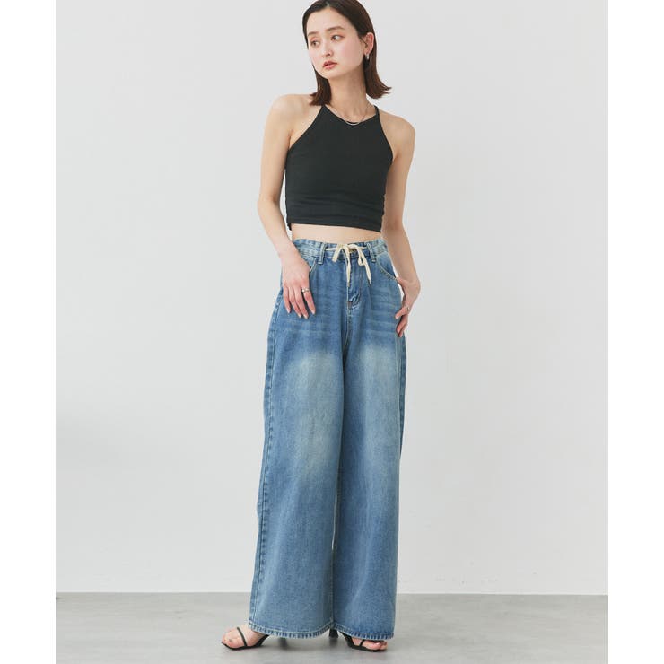 アメスリショート丈タンクトップ | ad thie | 詳細画像14 