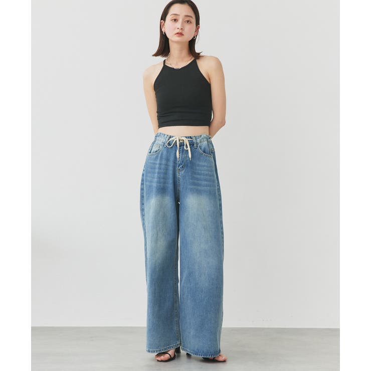 アメスリショート丈タンクトップ | ad thie | 詳細画像15 