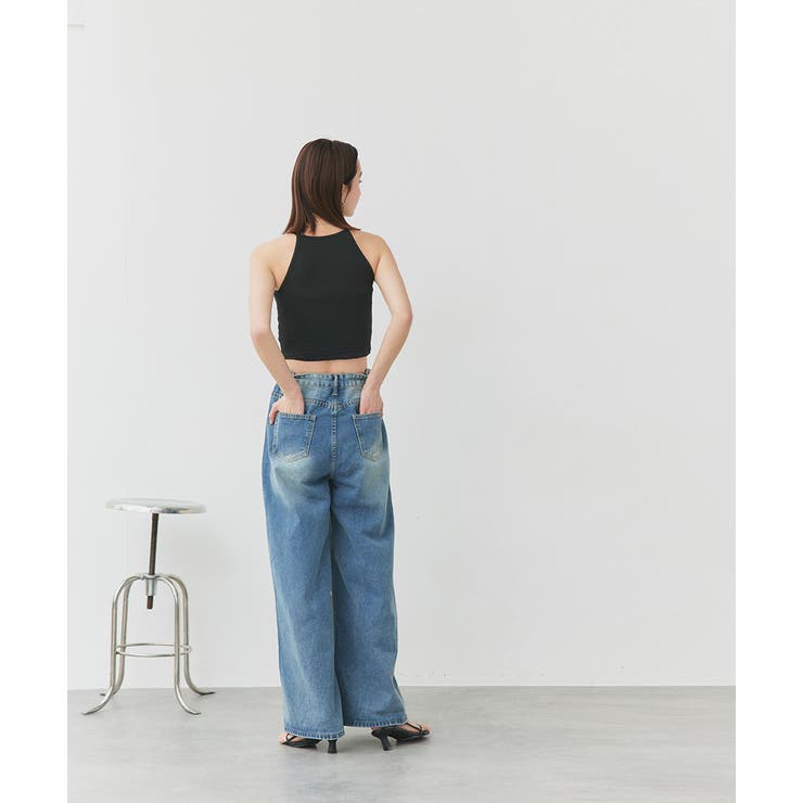 アメスリショート丈タンクトップ | ad thie | 詳細画像16 