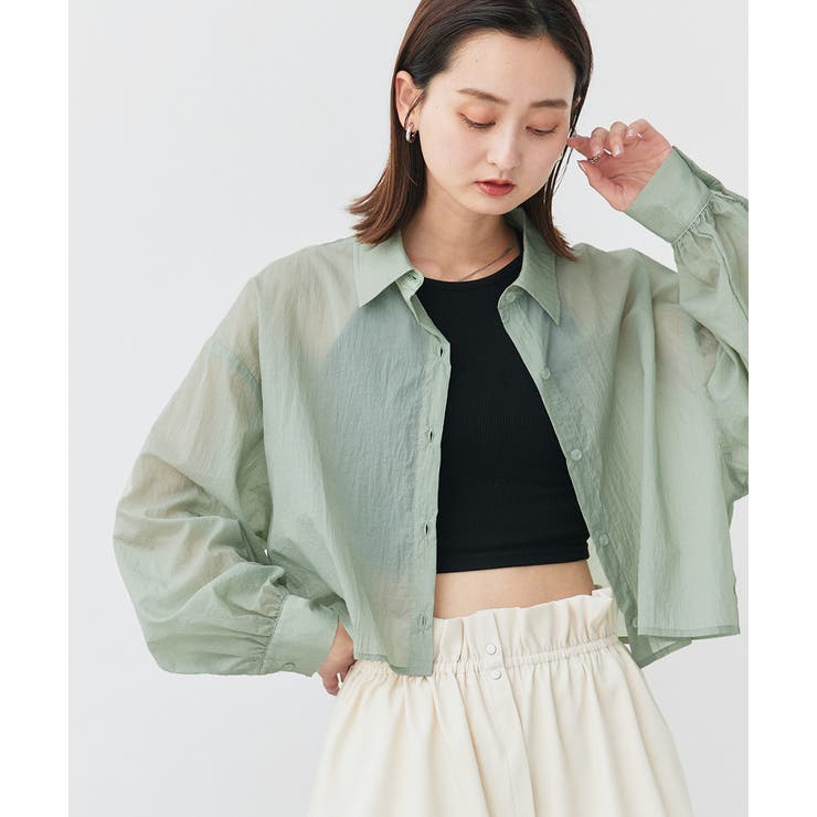 アメスリショート丈タンクトップ | ad thie | 詳細画像23 