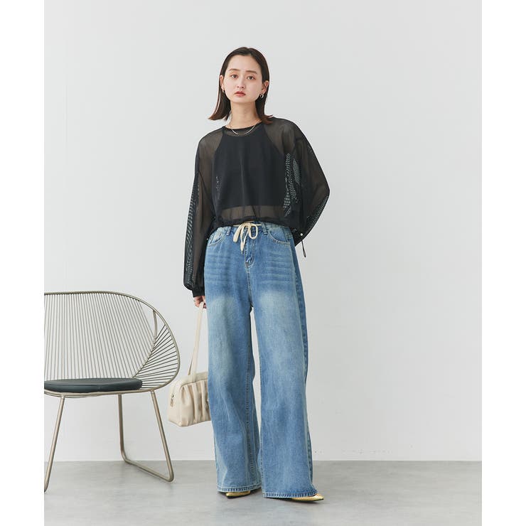 アメスリショート丈タンクトップ | ad thie | 詳細画像24 