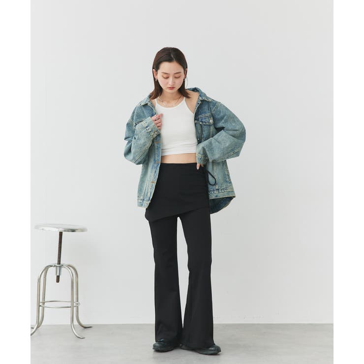 アメスリショート丈タンクトップ | ad thie | 詳細画像32 