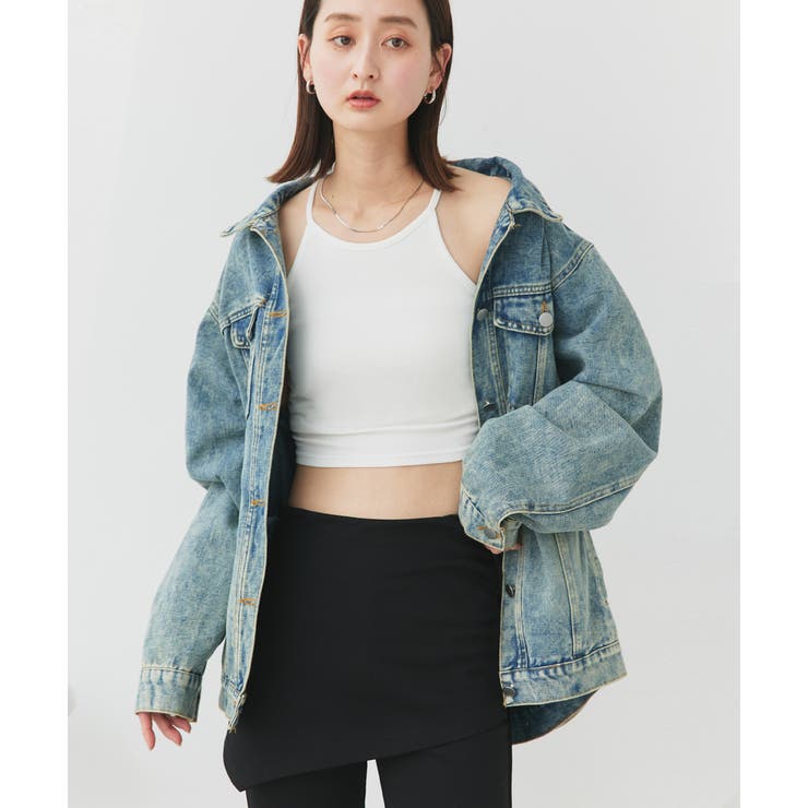 アメスリショート丈タンクトップ | ad thie | 詳細画像33 