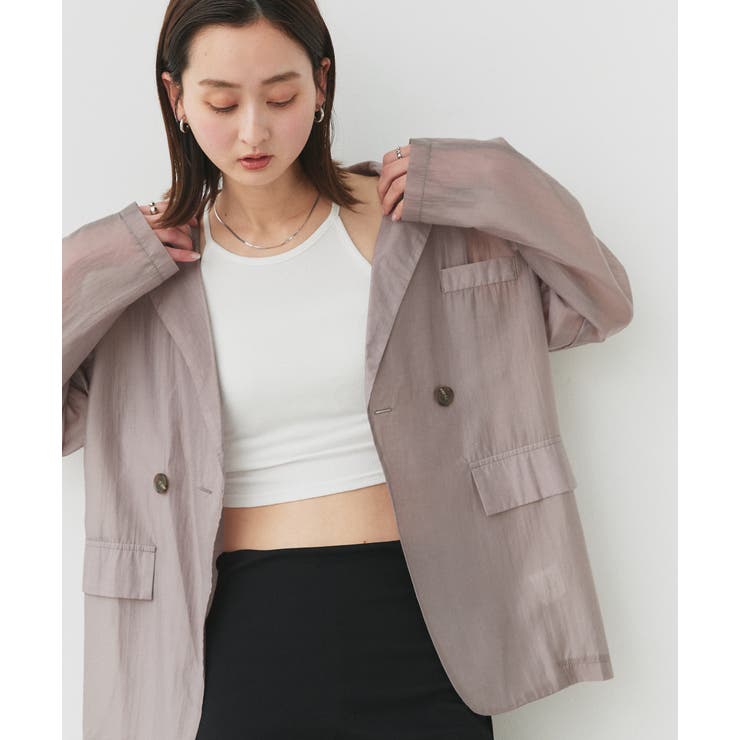 アメスリショート丈タンクトップ | ad thie | 詳細画像40 