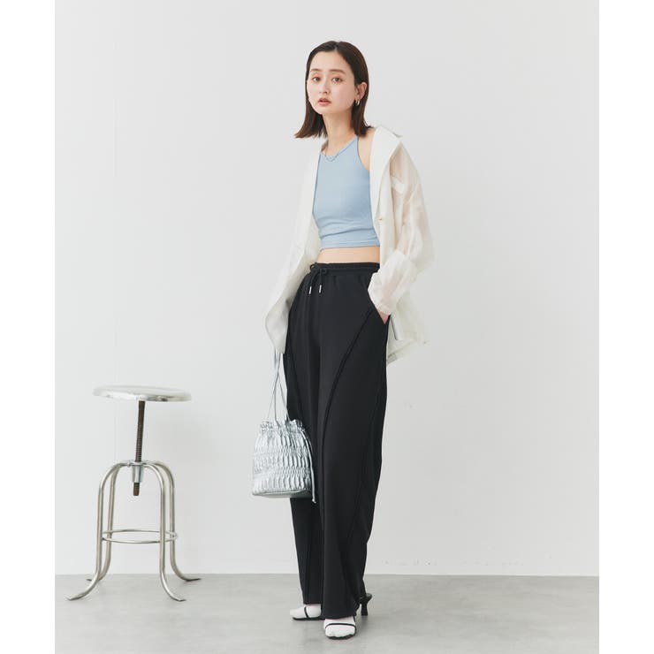 アメスリショート丈タンクトップ | ad thie | 詳細画像55 