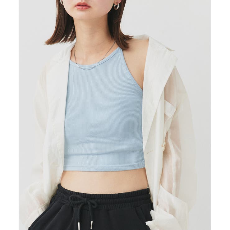 アメスリショート丈タンクトップ | ad thie | 詳細画像56 