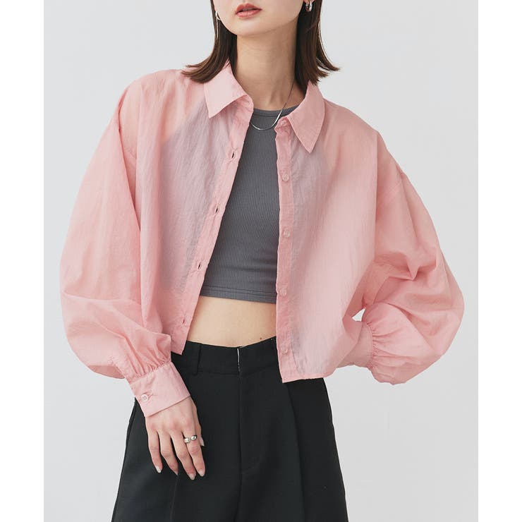 アメスリショート丈タンクトップ | ad thie | 詳細画像74 