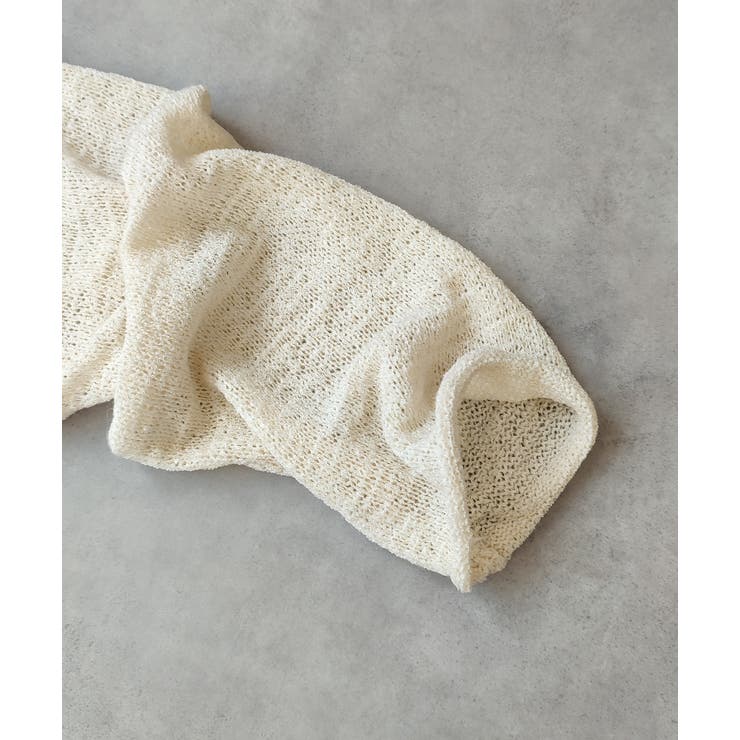 シアーメッシュルーズニットプルオーバー | ad thie | 詳細画像40 