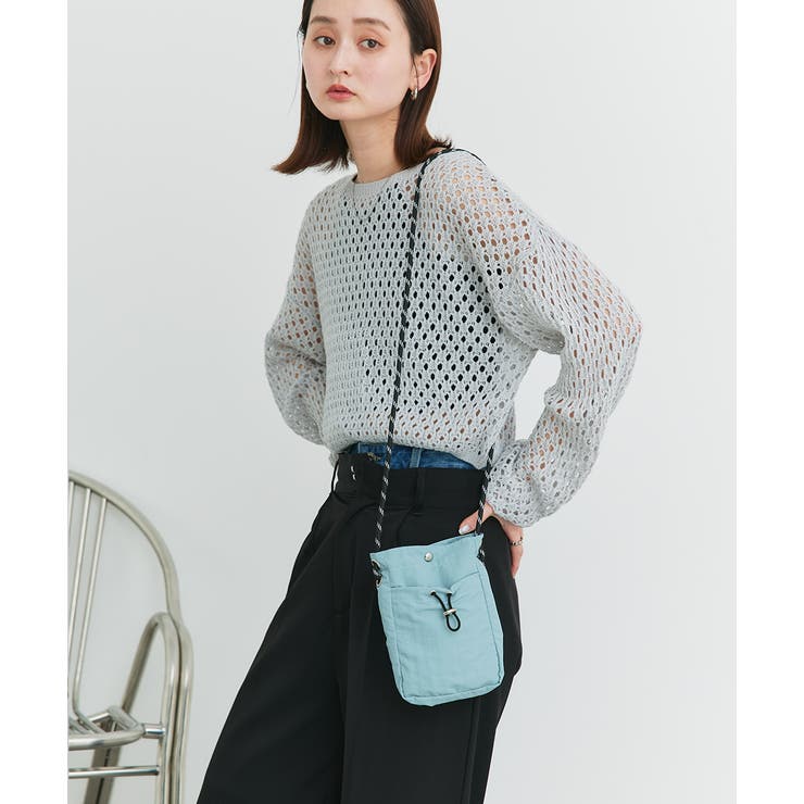 ミニサコッシュショルダーバッグ | ad thie | 詳細画像13 