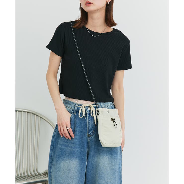 ミニサコッシュショルダーバッグ | ad thie | 詳細画像2 