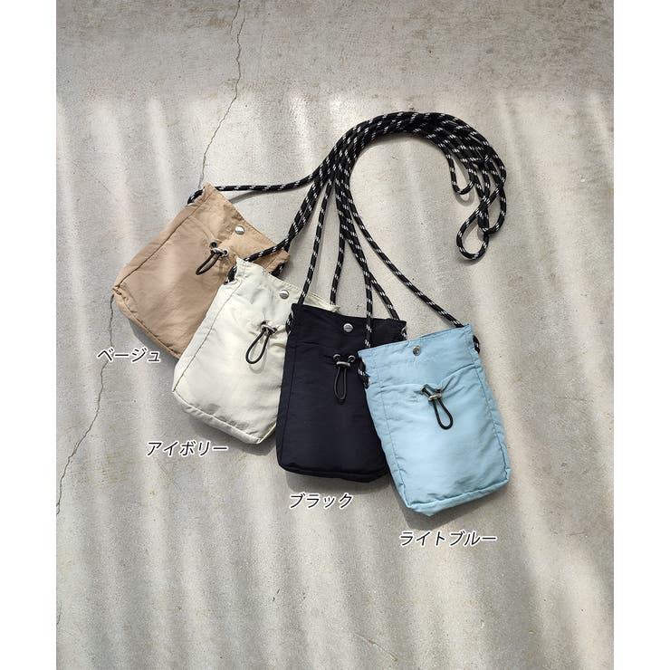 ミニサコッシュショルダーバッグ | ad thie | 詳細画像21 