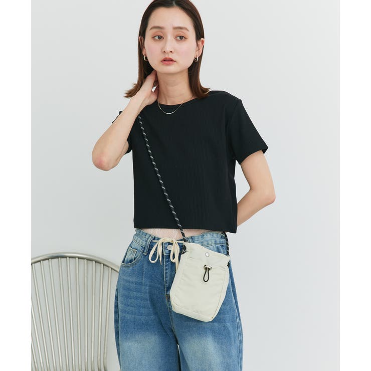 ミニサコッシュショルダーバッグ | ad thie | 詳細画像3 