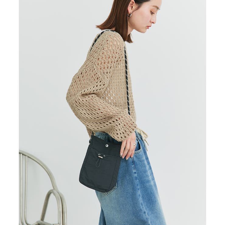 ミニサコッシュショルダーバッグ | ad thie | 詳細画像8 