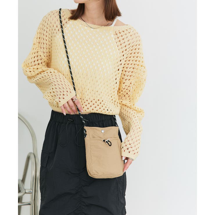 ミニサコッシュショルダーバッグ | ad thie | 詳細画像9 