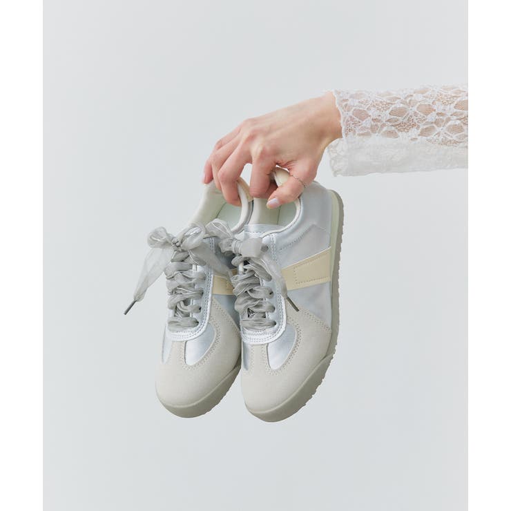 オーガンジーリボンスニーカー | ad thie | 詳細画像12 