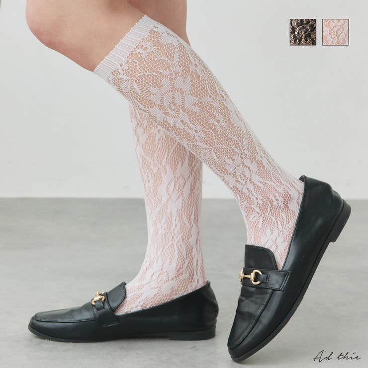 レースハイソックス | ad thie | 詳細画像1 
