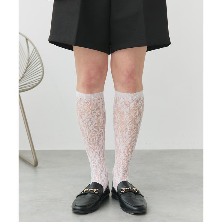 レースハイソックス | ad thie | 詳細画像3 