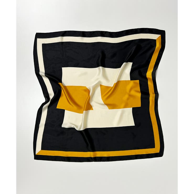 カラーブロッキングスカーフ | ad thie | 詳細画像16 