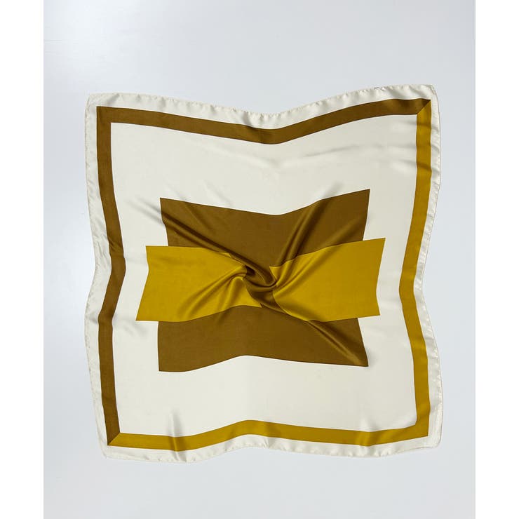 カラーブロッキングスカーフ | ad thie | 詳細画像23 