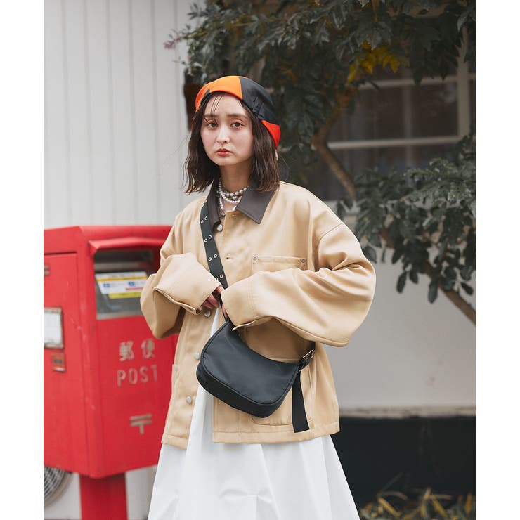 カラーブロッキングスカーフ | ad thie | 詳細画像29 