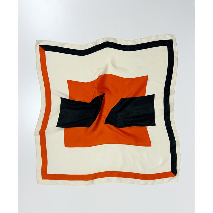 カラーブロッキングスカーフ | ad thie | 詳細画像38 