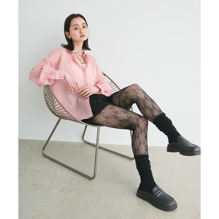 アソート柄レースタイツ | ad thie | 詳細画像43 