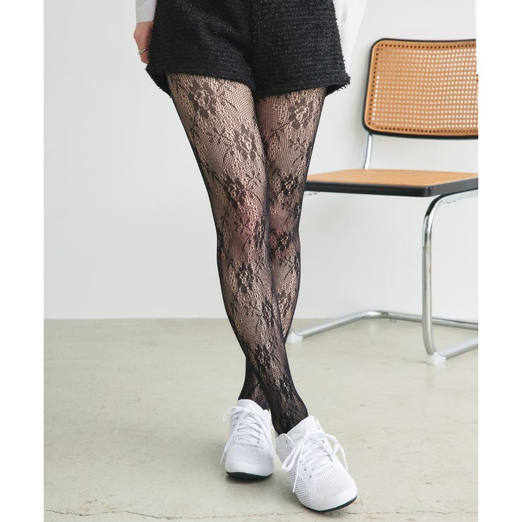アソート柄レースタイツ | ad thie | 詳細画像49 