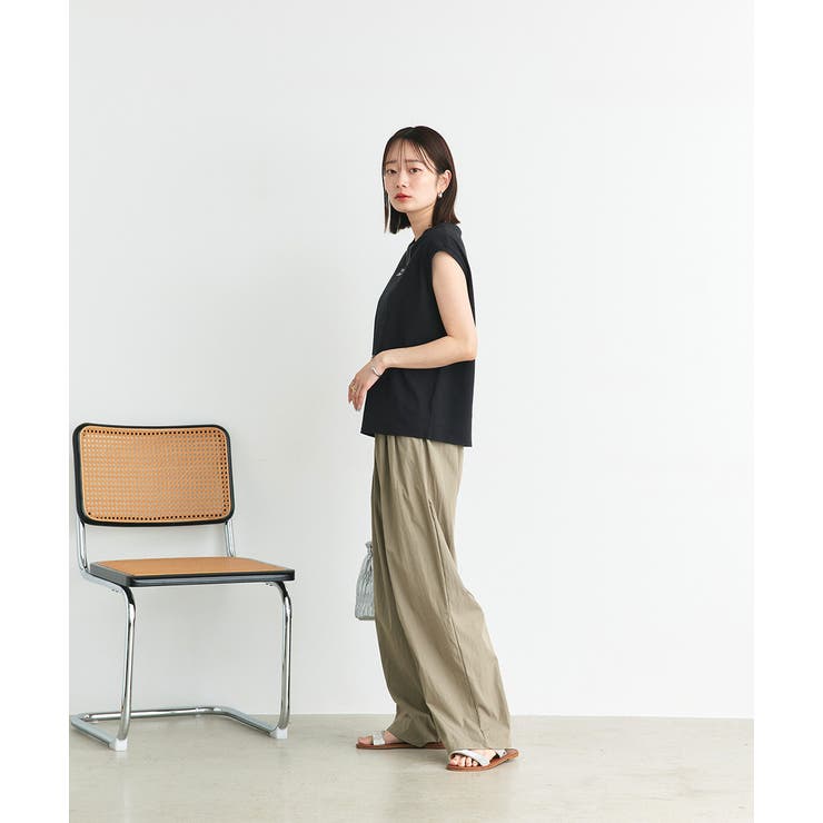 ワッシャーリラックスイージーパンツ | ad thie | 詳細画像11 