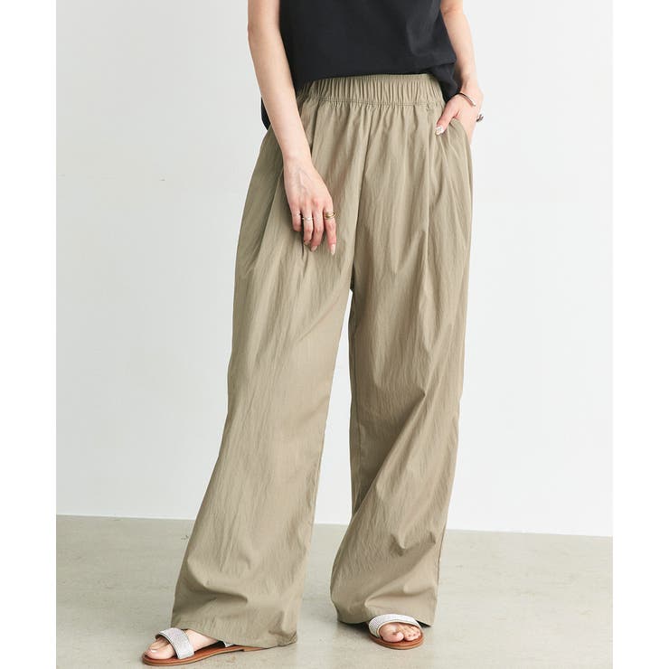 ワッシャーリラックスイージーパンツ | ad thie | 詳細画像13 