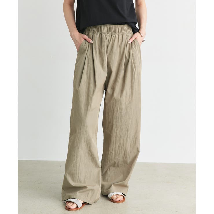 ワッシャーリラックスイージーパンツ | ad thie | 詳細画像17 