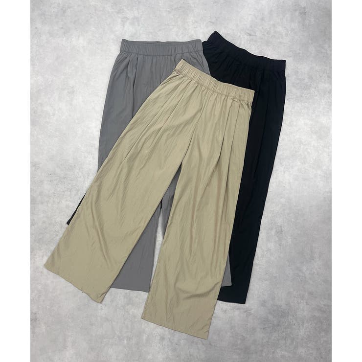 ワッシャーリラックスイージーパンツ | ad thie | 詳細画像27 