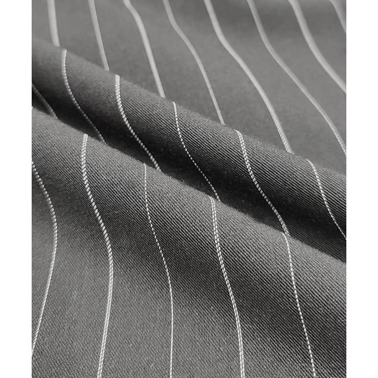 ウエストフリル切替ストライプバミューダパンツ | ad thie | 詳細画像35 