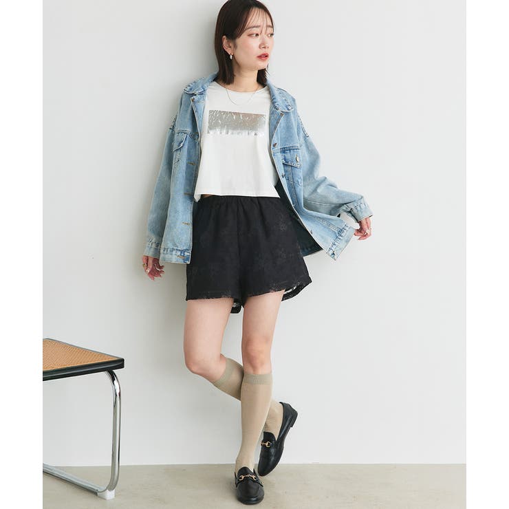 シアーレースショートパンツ | ad thie | 詳細画像10 