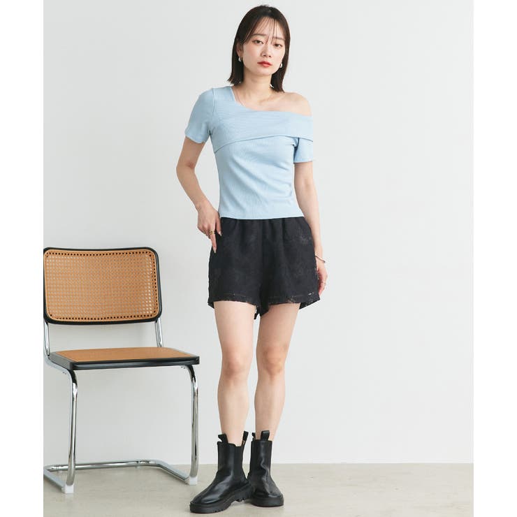 シアーレースショートパンツ | ad thie | 詳細画像11 