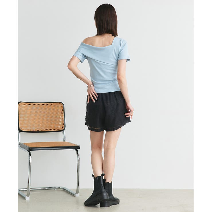 シアーレースショートパンツ | ad thie | 詳細画像12 