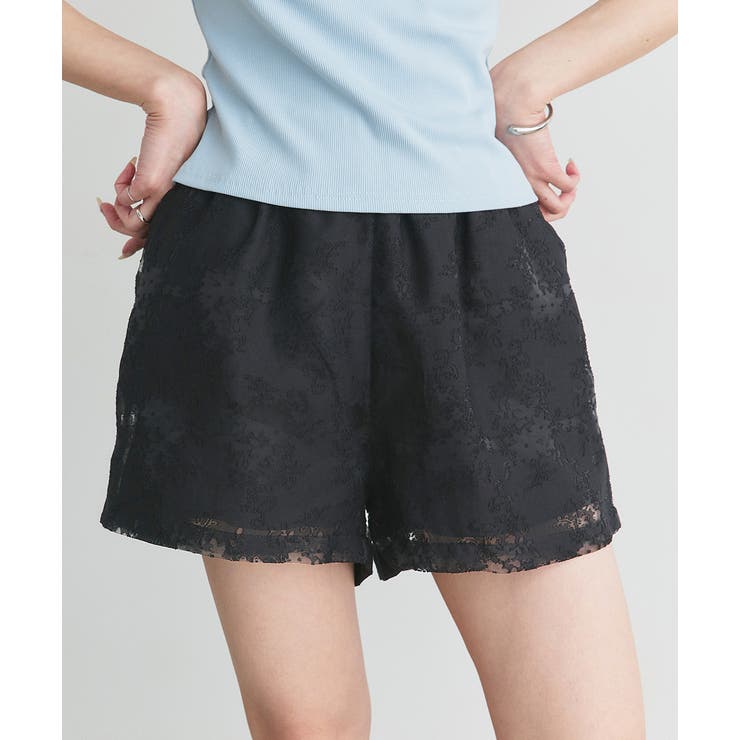 シアーレースショートパンツ | ad thie | 詳細画像13 